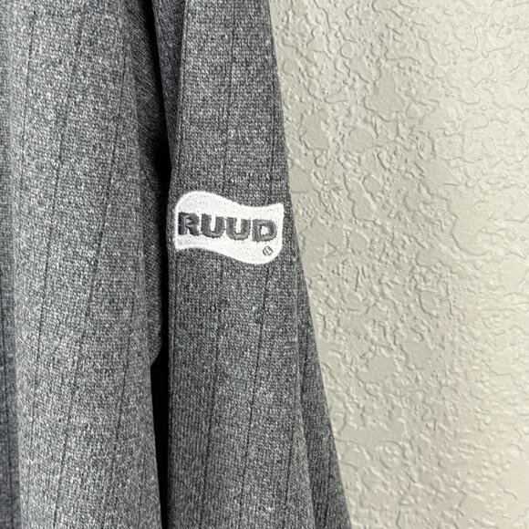 FootJoy 1/2 Zip Pullover Sweatshirt Drop Needle Gray Embroidered Sleeve Sz 2XL - Picture 3 of 6